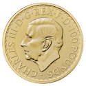 1 Uncja Britannia Karol III Złota Moneta | 2023