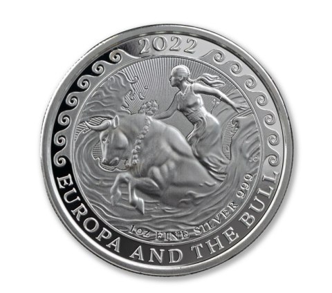 1 Uncja Europa Srebrna Moneta | 2022 1 Uncja Europa Srebrna Moneta | 2022