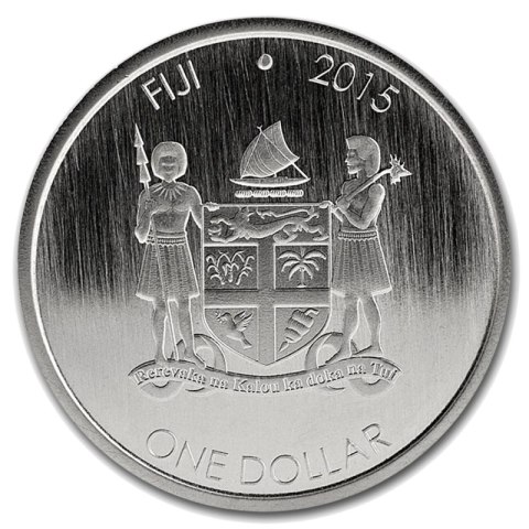 1 Uncja Fidżi Iguana Srebrna Moneta | 2015 1 Uncja Fidżi Iguana Srebrna Moneta | 2015