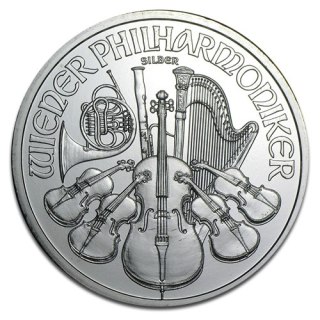 1 Uncja Filharmonicy Wiedeńscy Srebrna Moneta | Mieszane Roczniki