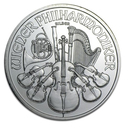 1 Uncja Filharmonicy Wiedeńscy Srebrna Moneta | Mieszane Roczniki 1 Uncja Filharmonicy Wiedeńscy Srebrna Moneta | Mieszane Roczniki