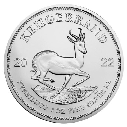 1 Uncja Krugerrand Srebrna Moneta | 2022 1 Uncja Krugerrand Srebrna Moneta | 2022