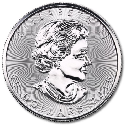 Platynowa moneta 1 oz Maple Leaf 2024 – rewers z liściem klonowym Platynowa moneta 1 oz Maple Leaf 2024 – rewers z liściem klonowym