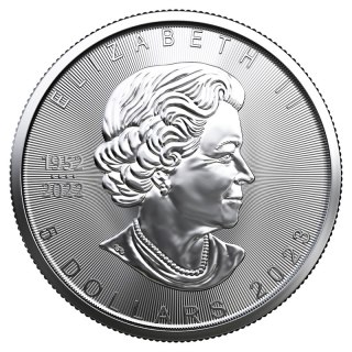 1 Uncja Liść Klonowy Srebrna Moneta | 2023