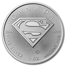1 Uncja Superman™ Srebrna Moneta