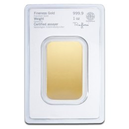 1 Uncja Złota Sztabka | Heraeus