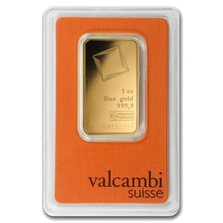 1 Uncja Złota Sztabka | Valcambi