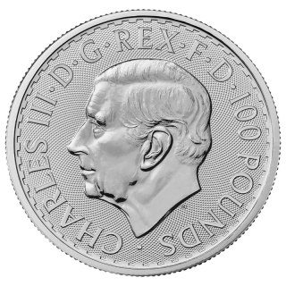 1 oz Britannia Karol III Platynowa Moneta | 2023