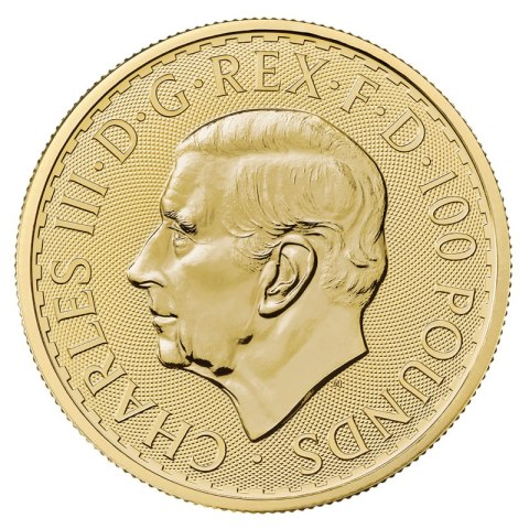 1 oz Britannia 2024 złota moneta z wizerunkiem króla Karola III w kapslu ochronnym – GoldInvest24 1 oz Britannia 2024 złota moneta z wizerunkiem króla Karola III w kapslu ochronnym – GoldInvest24