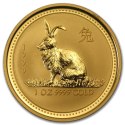 1 oz Lunar I Królik 1999 Złota Moneta Perth Mint