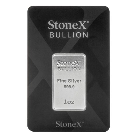 1 oz Srebrna Sztabka | StoneX Bullion