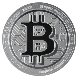 1 oz Srebrny Bitcoin