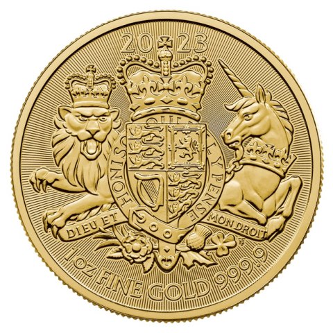 1 oz The Royal Arms Złota Moneta | 2023 1 oz The Royal Arms Złota Moneta | 2023