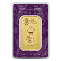 1 oz The Royal Celebration Sztabka Złota | Royal Mint | 2023