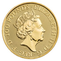 1 oz Tudor Beasts Yale of Beaufort Złota Moneta | 2023