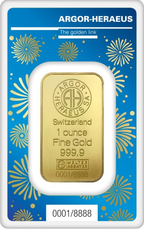 Złota sztabka 1 oz Rok Królika 2023 Argor-Heraeus – blister CertiCard, złoto inwestycyjne próby 999.9 Złota sztabka 1 oz Rok Królika 2023 Argor-Heraeus – blister CertiCard, złoto inwestycyjne próby 999.9
