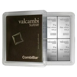 10 x 10g Srebrna Sztabka | CombiBar® | Valcambi