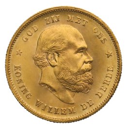 10 Guldenów Holandia Złota Moneta | Mieszane Roczniki