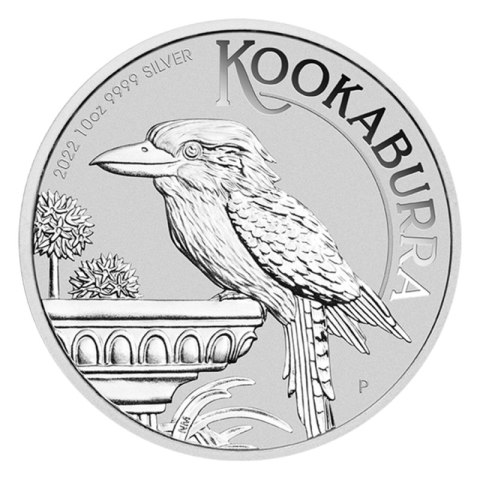 10 Uncji Kookaburra Srebrna Moneta | 2022 10 Uncji Kookaburra Srebrna Moneta | 2022
