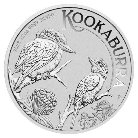 10 oz Kookaburra Srebrna Moneta | 2023 10 oz Kookaburra Srebrna Moneta | 2023
