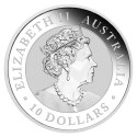 10 oz Kookaburra Srebrna Moneta | 2023