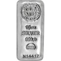 10 oz Srebrna Sztabka | Nadir Metal Rafineri