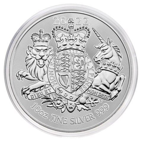 10 oz Uncja Królewska Armia Srebrna Moneta | 2022 10 oz Uncja Królewska Armia Srebrna Moneta | 2022
