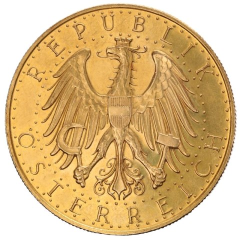 100 Szylingów Austriackich Złota Moneta | 1925 - 1934 100 Szylingów Austriackich Złota Moneta | 1925 - 1934