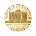 1/10 Uncji Filharmonicy Wiedeńscy Złota Moneta | 2023