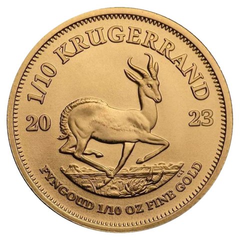 1/10 Uncji Krugerrand Złota Moneta | 2023 1/10 Uncji Krugerrand Złota Moneta | 2023