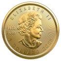 1/10 Uncji Liść Klonowy Złota Moneta | 2023
