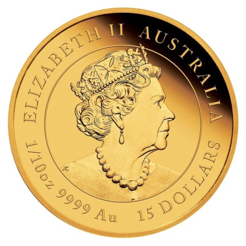 1/10 Uncji Lunar III Rok Królika Złota Moneta | 2023 1/10 Uncji Lunar III Rok Królika Złota Moneta | 2023