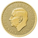 1/2 Uncja Britannia Karol III Złota Moneta | 2023