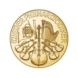 1/4 Uncji Filharmonicy Wiedeńscy Złota Moneta | 2023