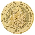 1/4 oz Tudor Beasts The Bull of Clarence Złota Moneta | 2023