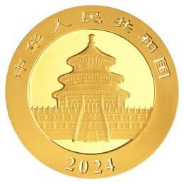 15g Chińska Panda Złota Moneta | 2024