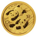 1g Chińska Panda Złota Moneta | 2022