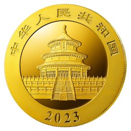 1g Chińska Panda Złota Moneta | 2023
