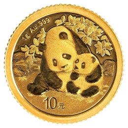 1g Chińska Panda Złota Moneta | 2024