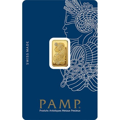 2.5g Gold Bar | PAMP Fortuna