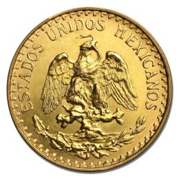 2 Peso Meksyk Hildago Złota Moneta | 1919 - 1948