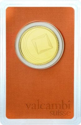 20g Złota Sztabka | Valcambi | Round Bar