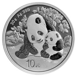 30g Chińska Panda Srebrna Moneta | 2024