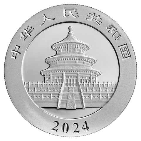 30g Chińska Panda Srebrna Moneta | 2024 30g Chińska Panda Srebrna Moneta | 2024