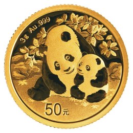 3g Chińska Panda Złota Moneta | 2024