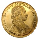 4 Dukaty Czworak Austria Złota Moneta | Nowe Bicie