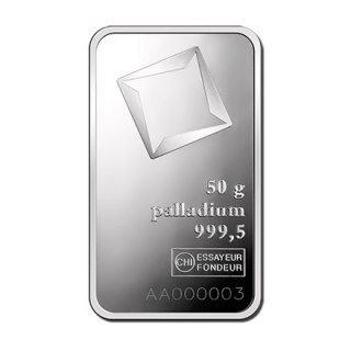 50g Sztabka Palladu | Valcambi