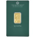 5g Złota Sztabka Wesołych Świąt – edycja świąteczna The Royal Mint, złoto 999,9, blister z certyfikatem