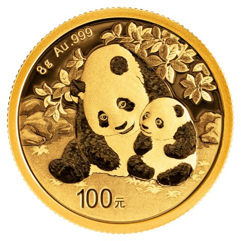 8g Chińska Panda Złota Moneta | 2024 8g Chińska Panda Złota Moneta | 2024