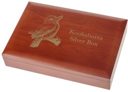 Pudełko na srebrne monety Kookaburra | 40 x 1 uncja